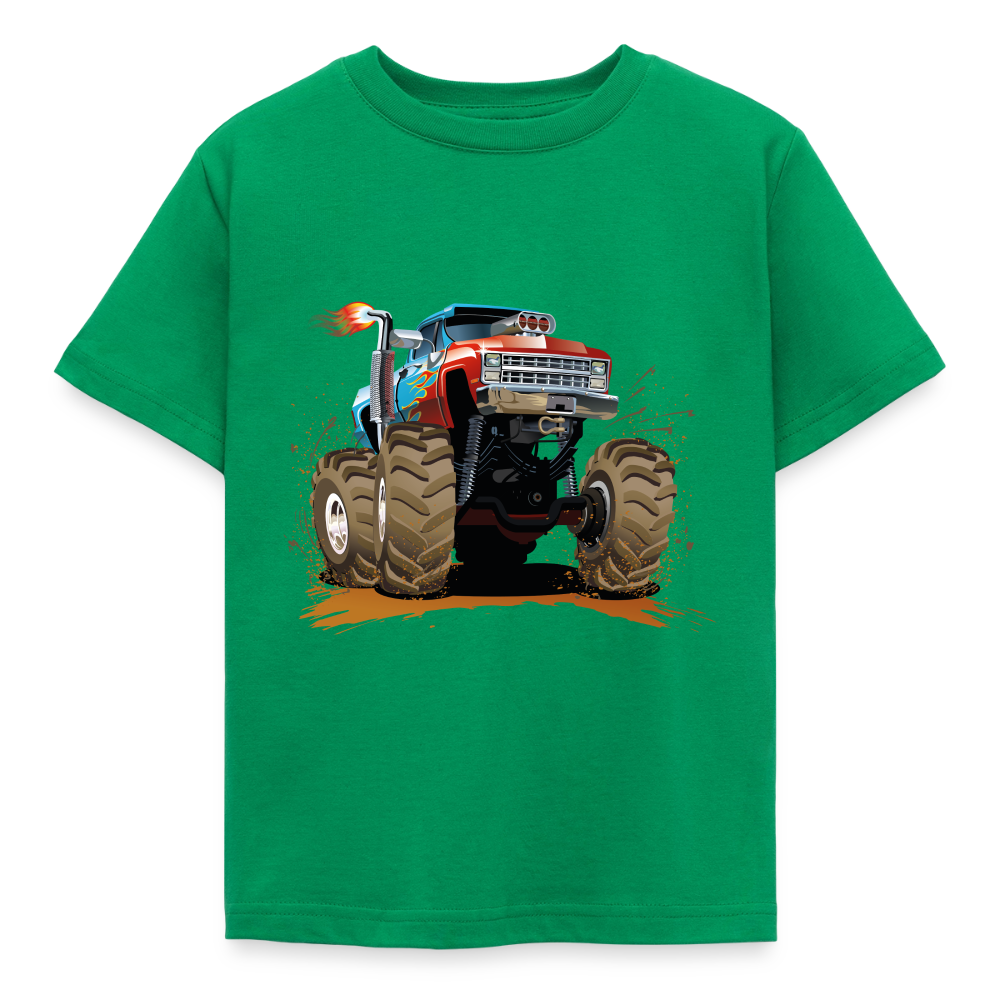 Monstertruck Kinder T-Shirt - kelly green