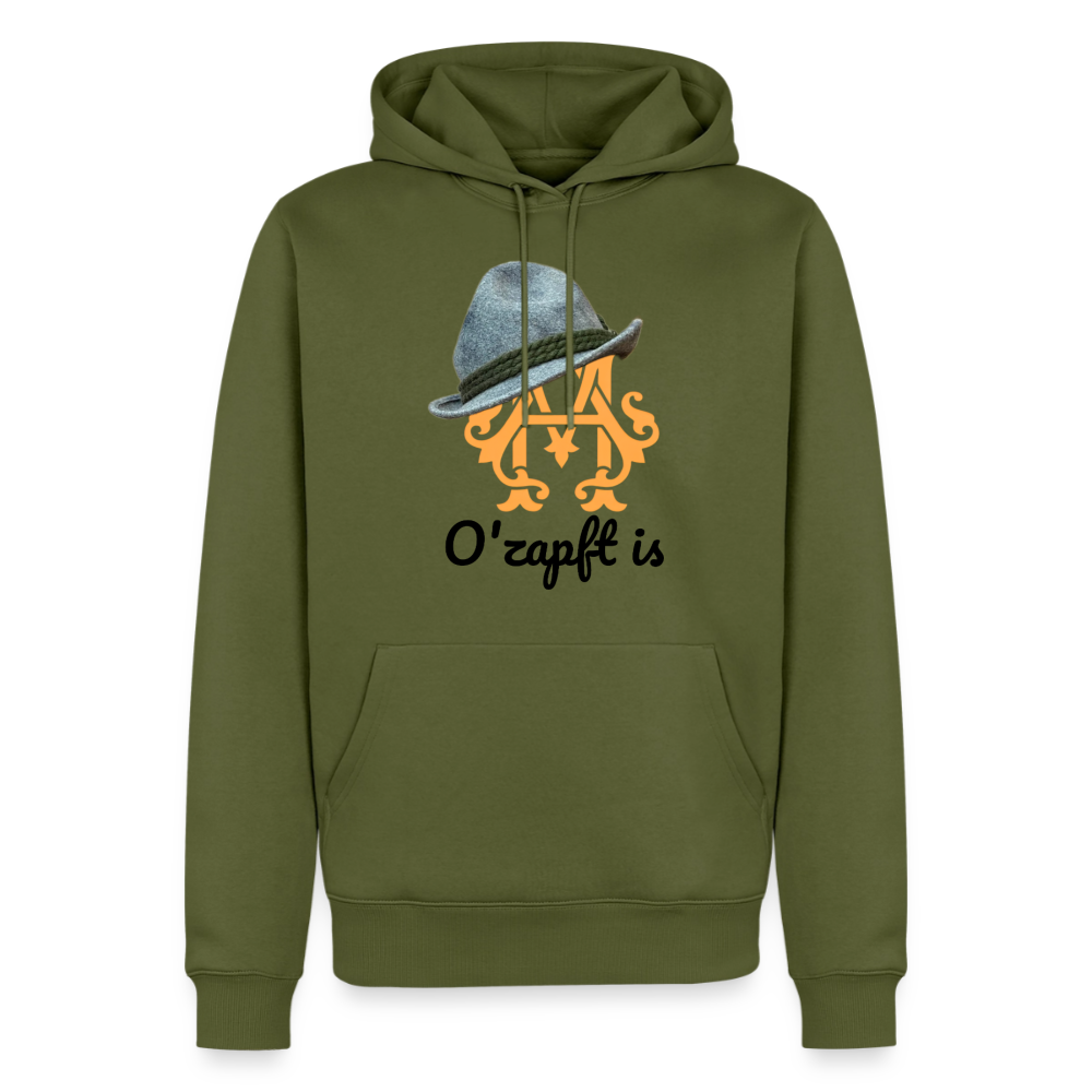 O´zapft is Premium Hoodie - khaki