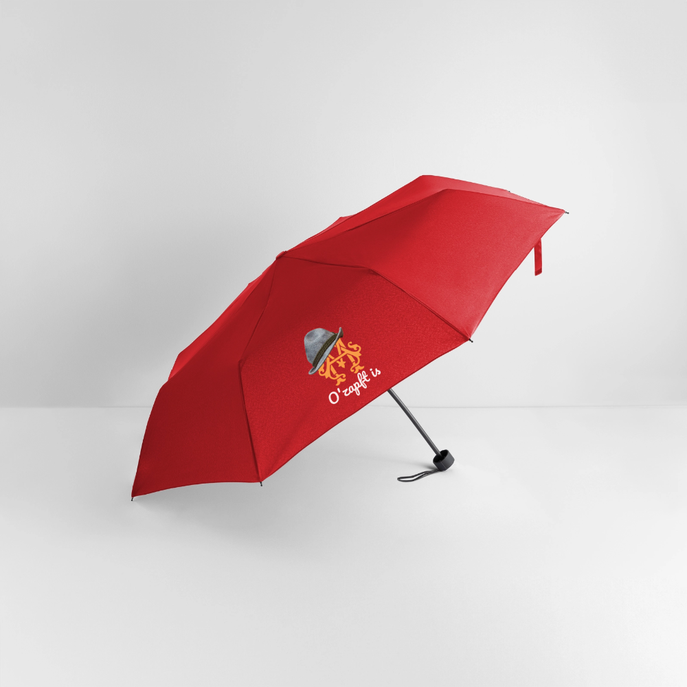 O´zapft is Regenschirm - red