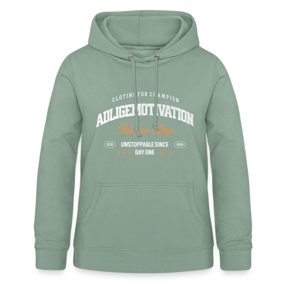 CLOTING FOR CHAMPION Hoodie - steel green