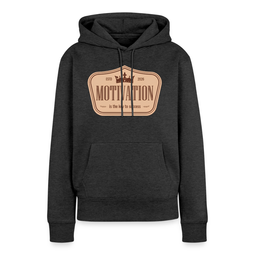 Motivations Premium Hoodie Woman - heather anthracite