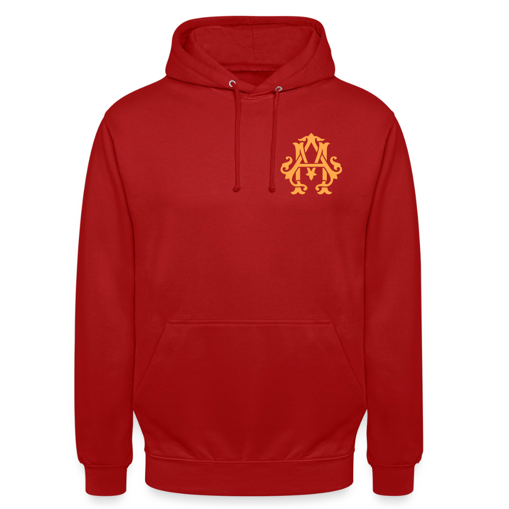 #TEAM adligemotivation Logo Hoodie - red