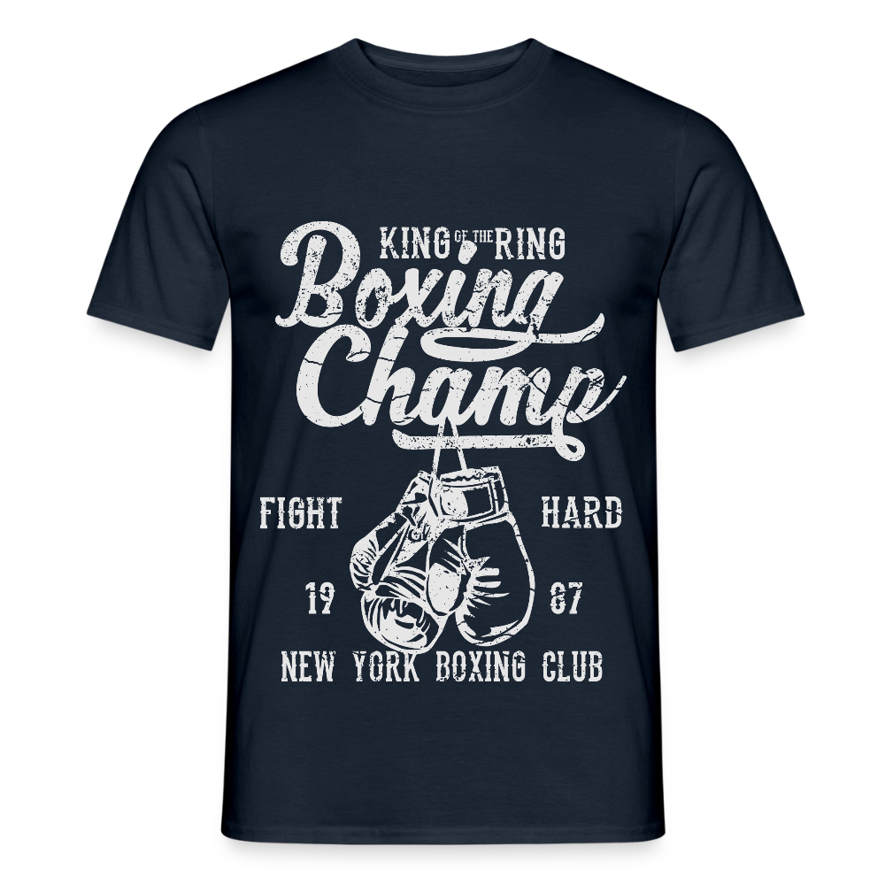 Boxing Champ T-Shirt - navy