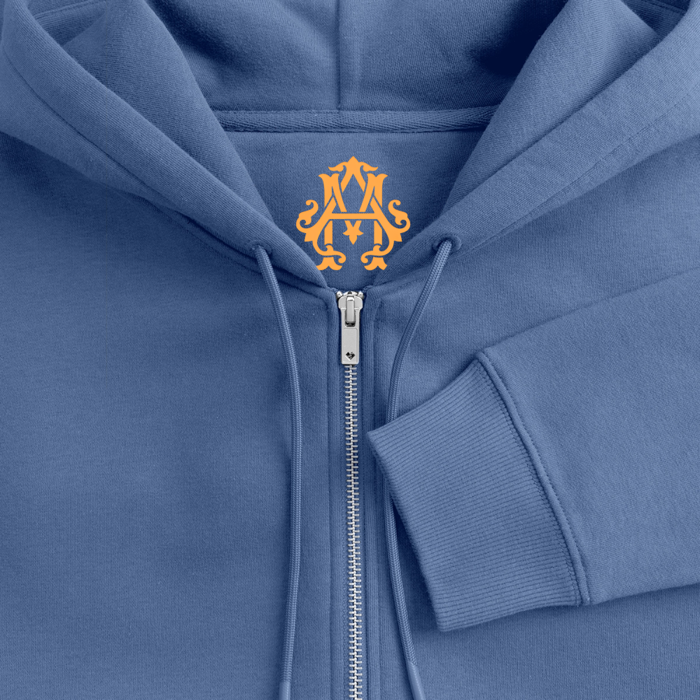 BOCK DRAUF Premium Sweatjacke - stone blue