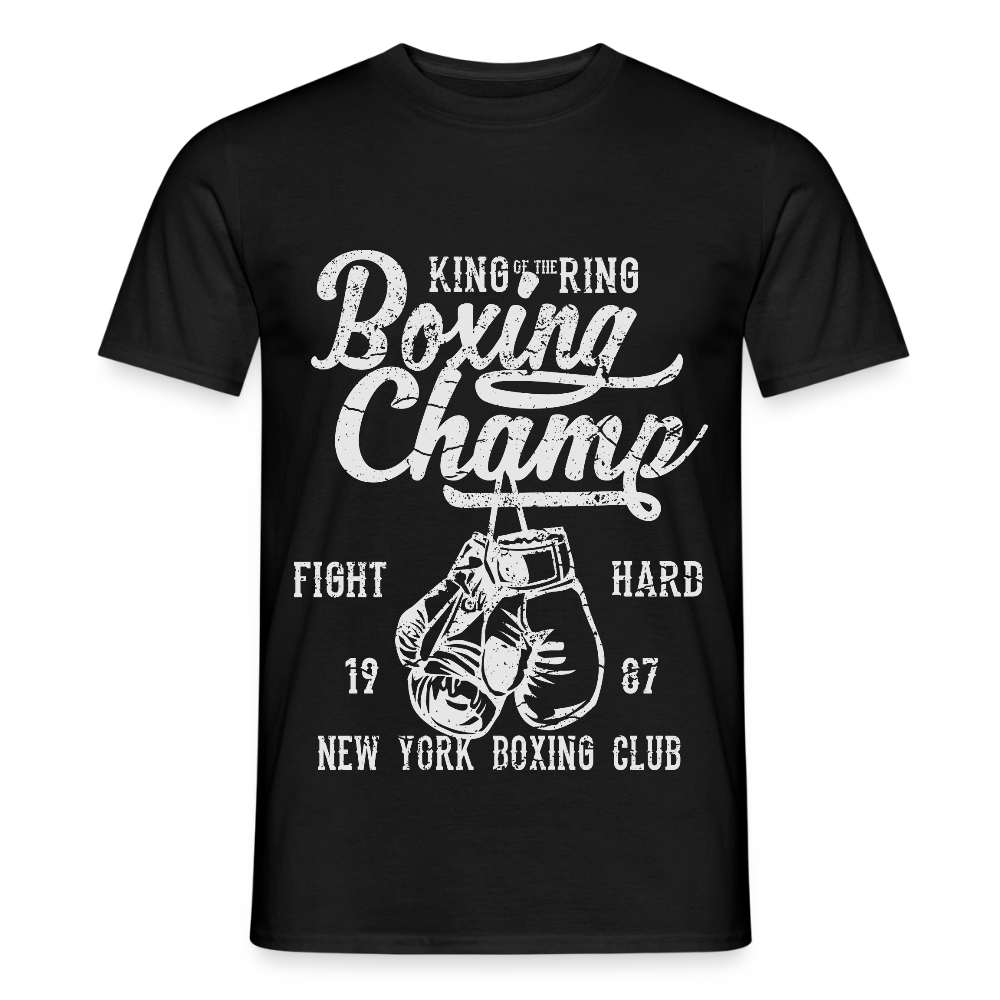 Boxing Champ T-Shirt - black