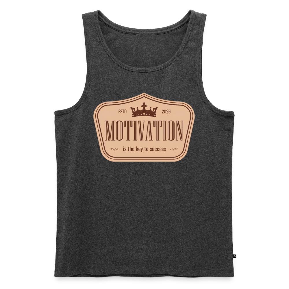 Motivations Premium Tank Top - heather anthracite