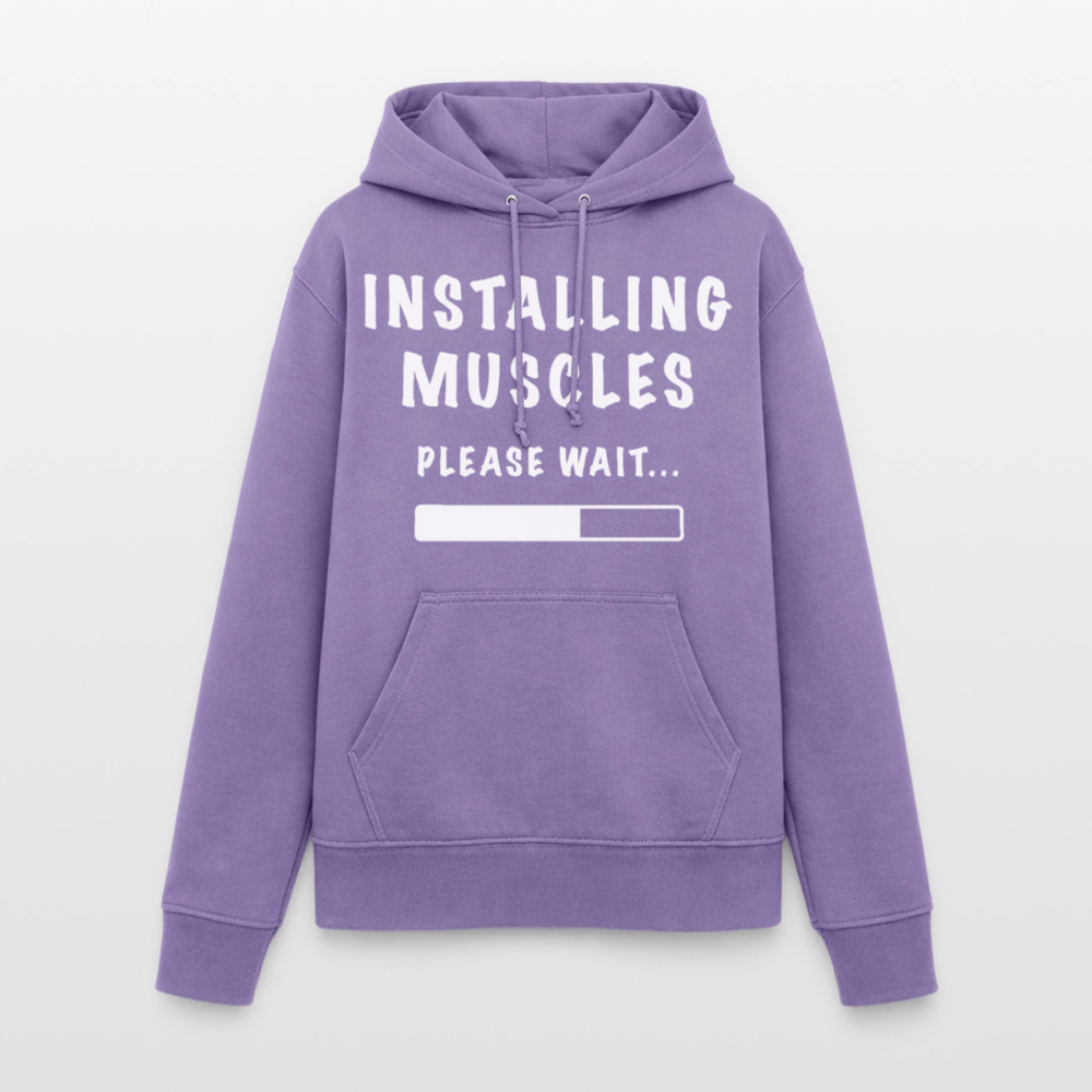 INSTALLING MUSCLES Hoodie - lavender