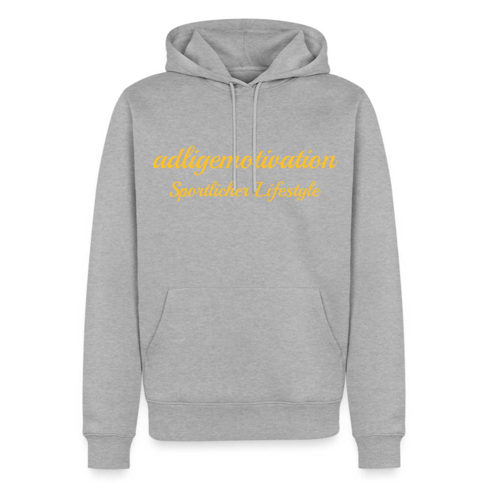 Sportlicher Lifestyle Premium Hoodie - heather grey