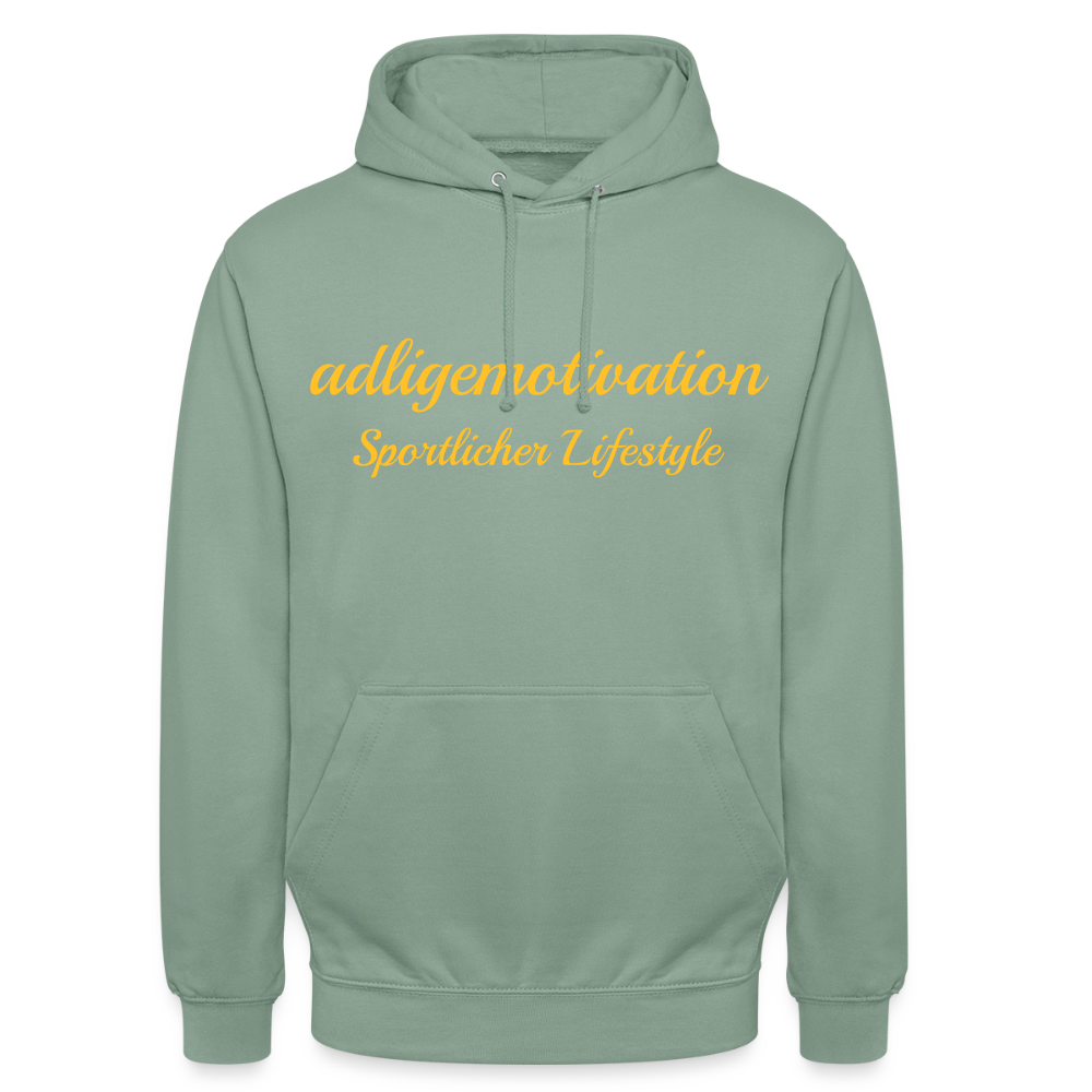Sportlicher Lifestyle Hoodie - steel green