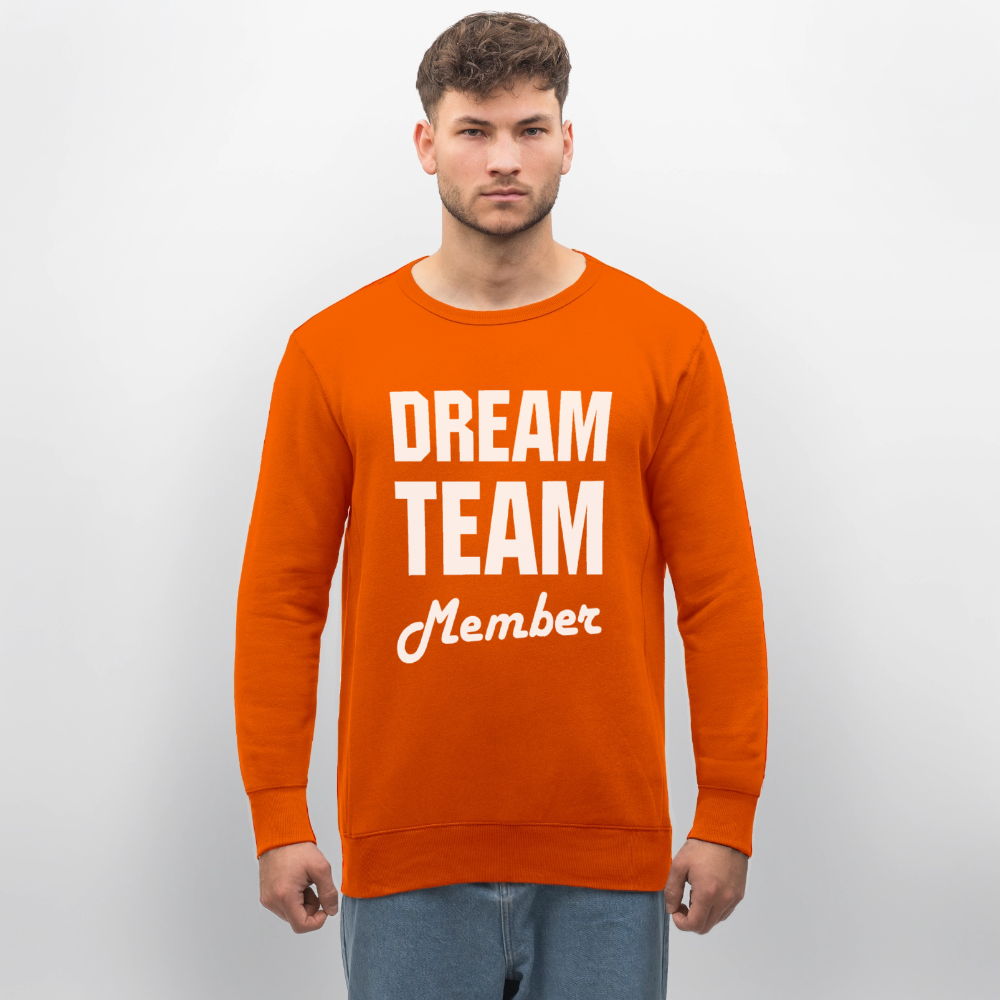 Dreamteam Premium Sweatshirt - bright orange
