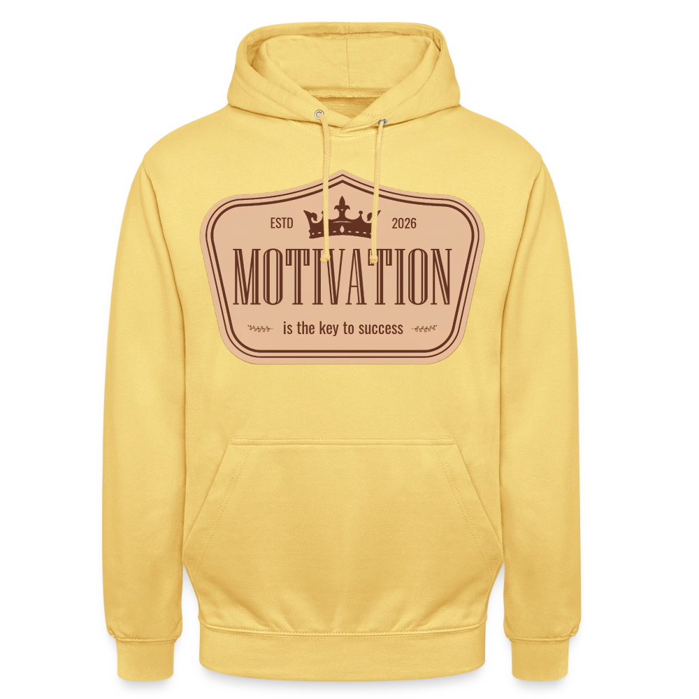 Motivations Hoodie - lemon yellow