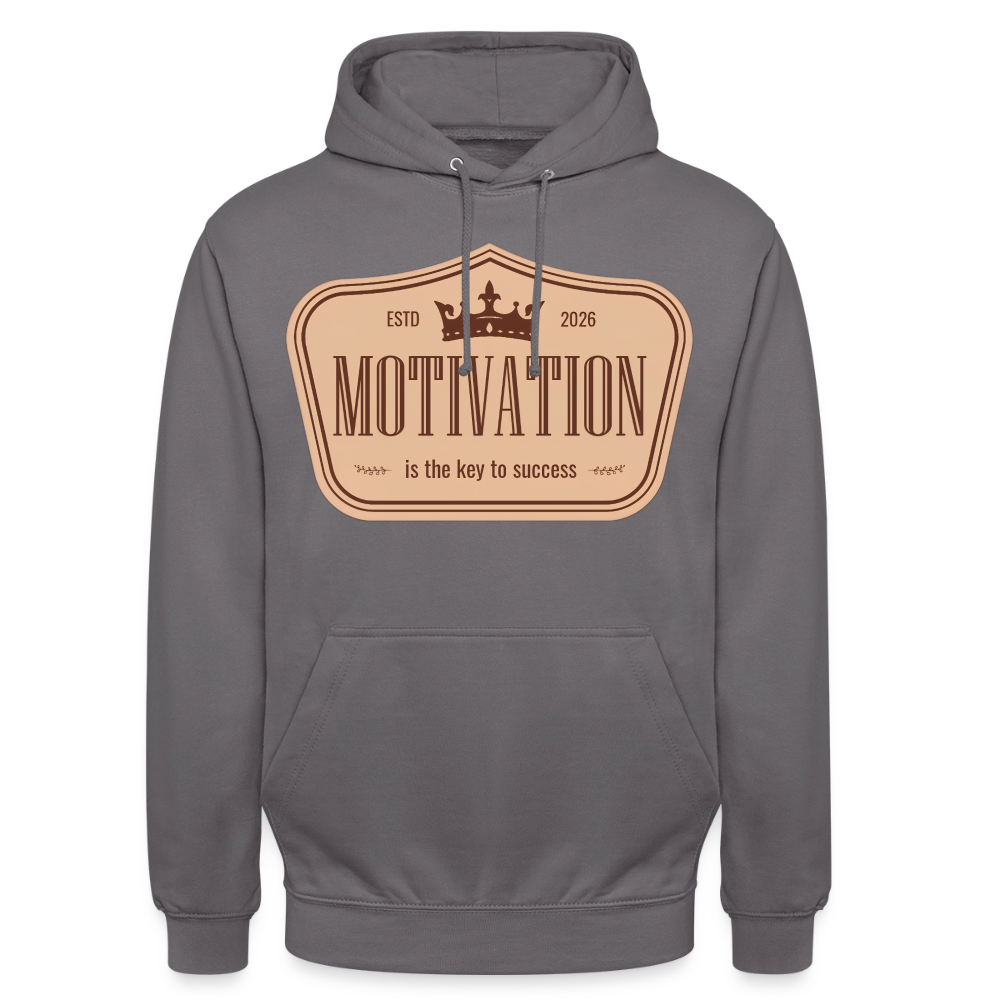 Motivations Hoodie - elephant grey