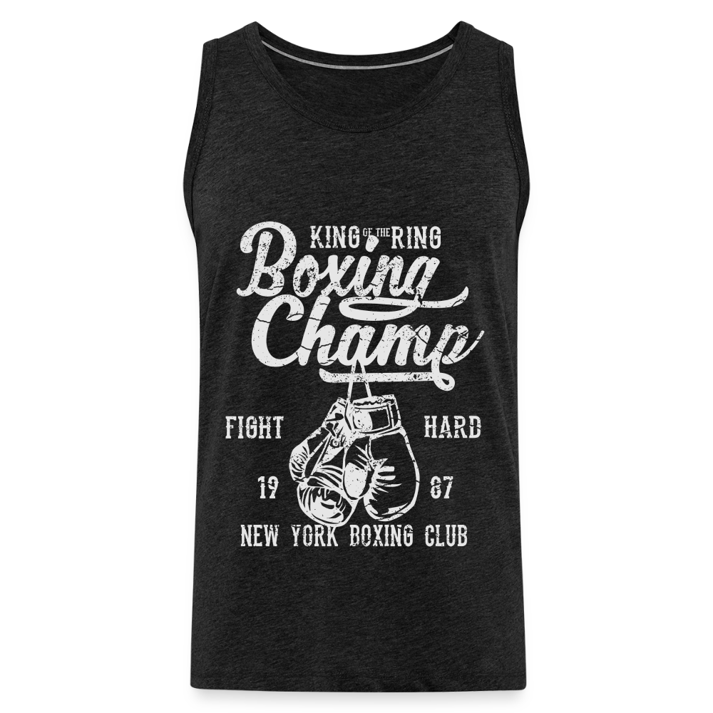 Boxing Champ Tank Top - charcoal grey