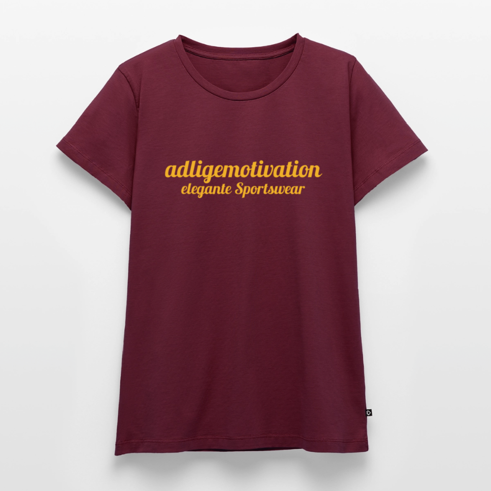 Sportswear Premium T-Shirt Woman - burgundy