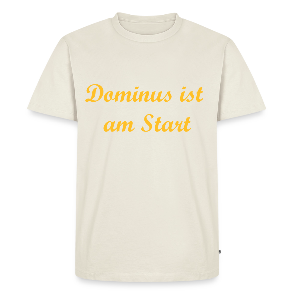 Dominus ist am Start Premium T-Shirt - off white