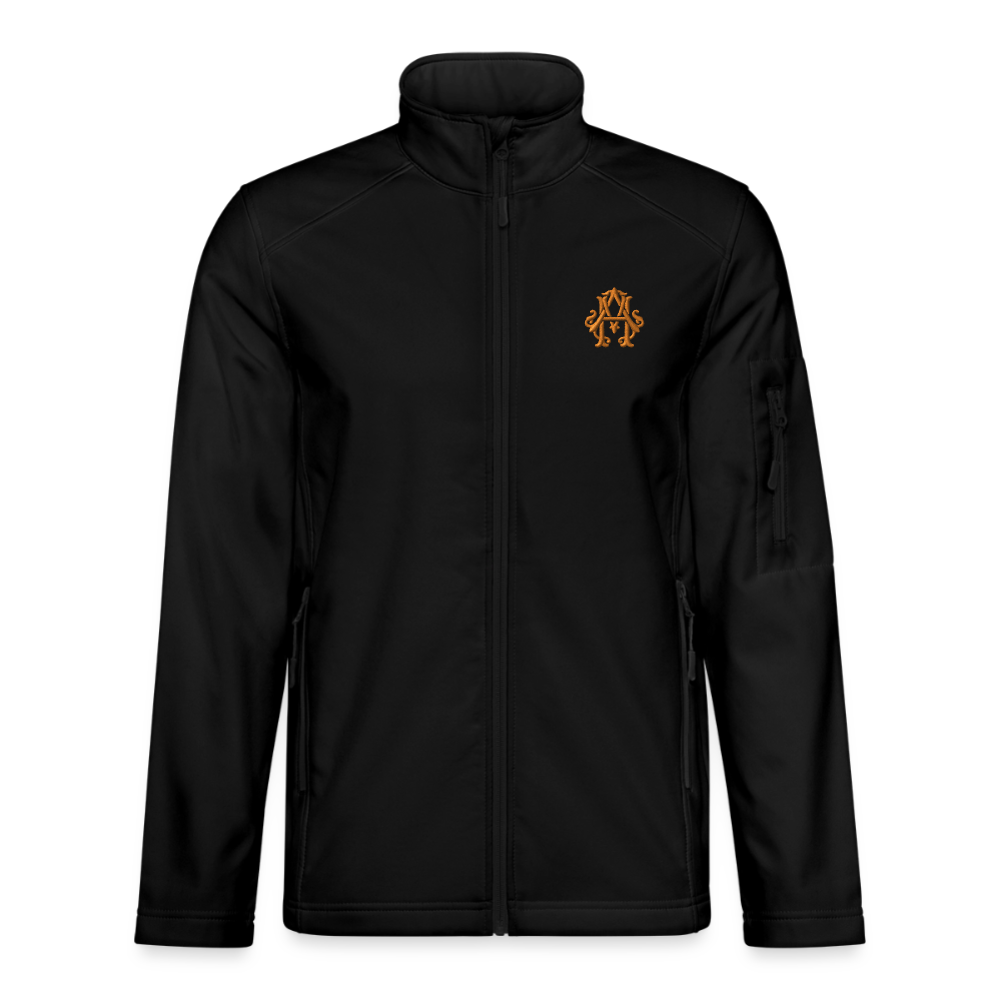 adligemotivations Logo Softshelljacke - black