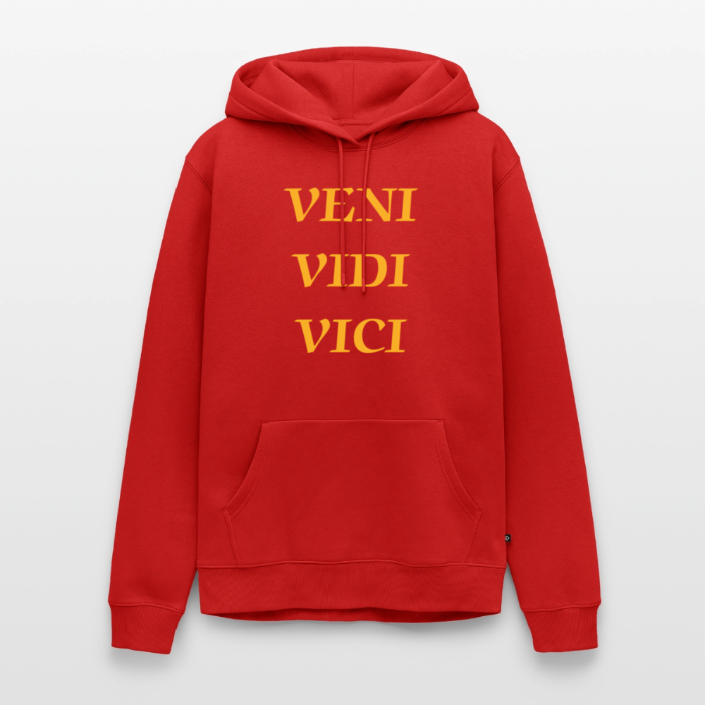 Veni, vidi, vici Premium Hoodie - red