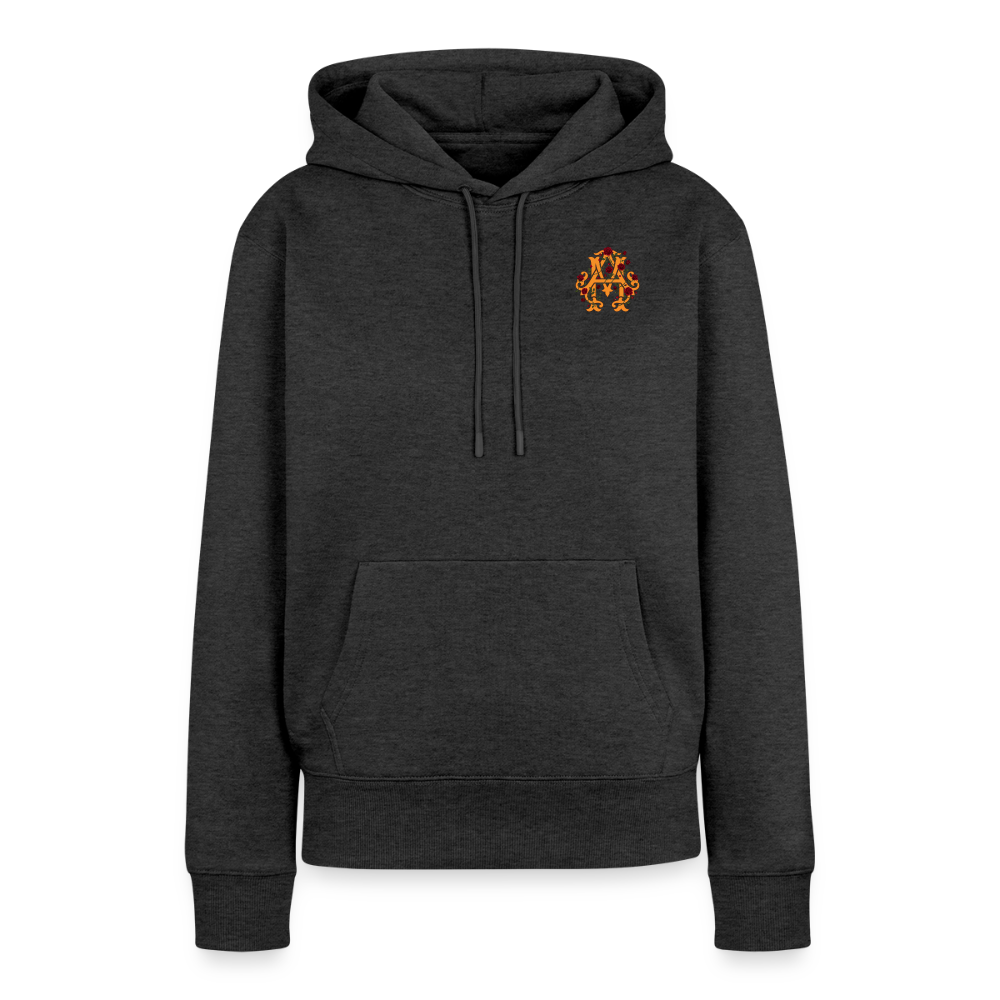 FAITH, HOPE, LOVE Premium Hoodie - heather anthracite