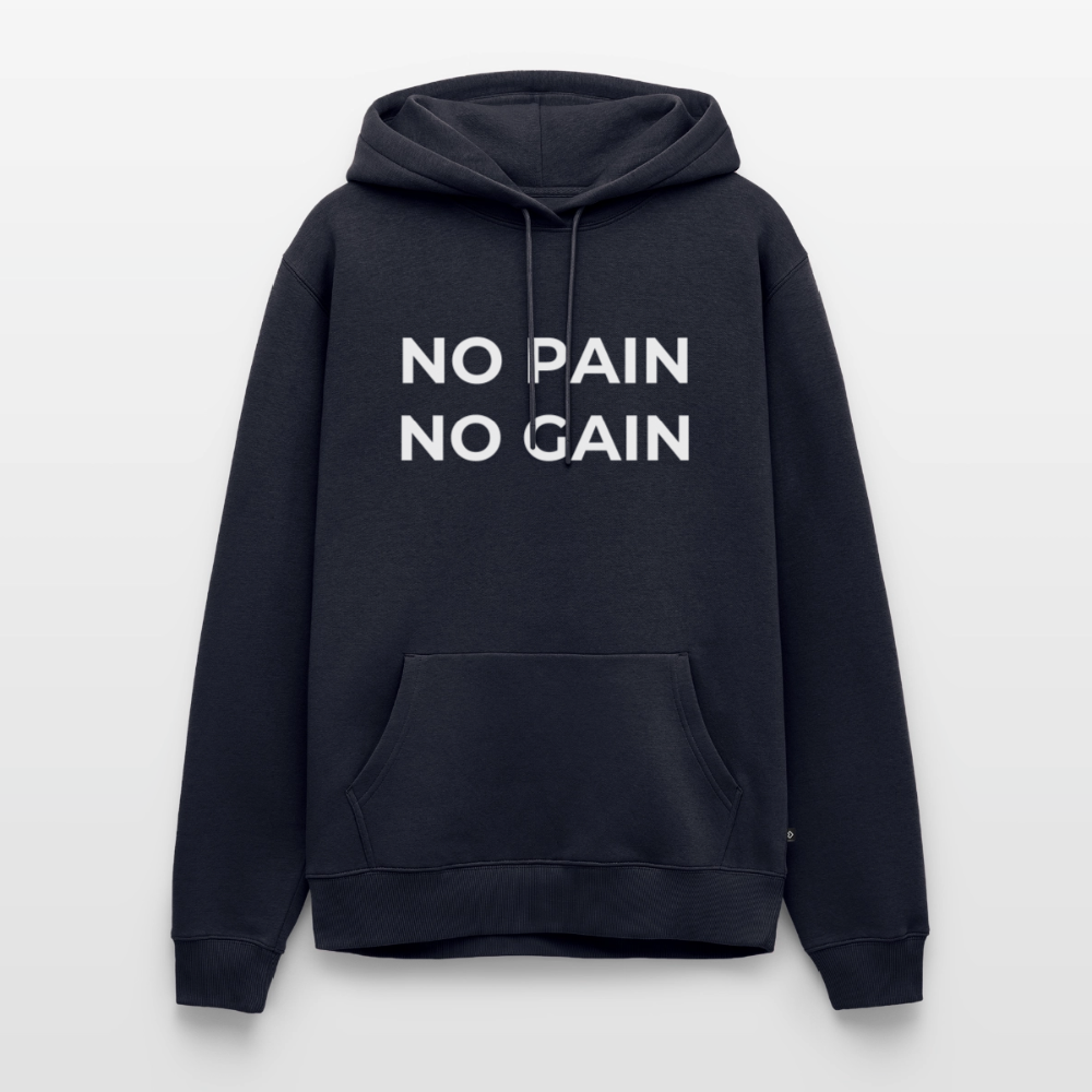 NO PAIN NO GAIN Premium Hoodie - navy