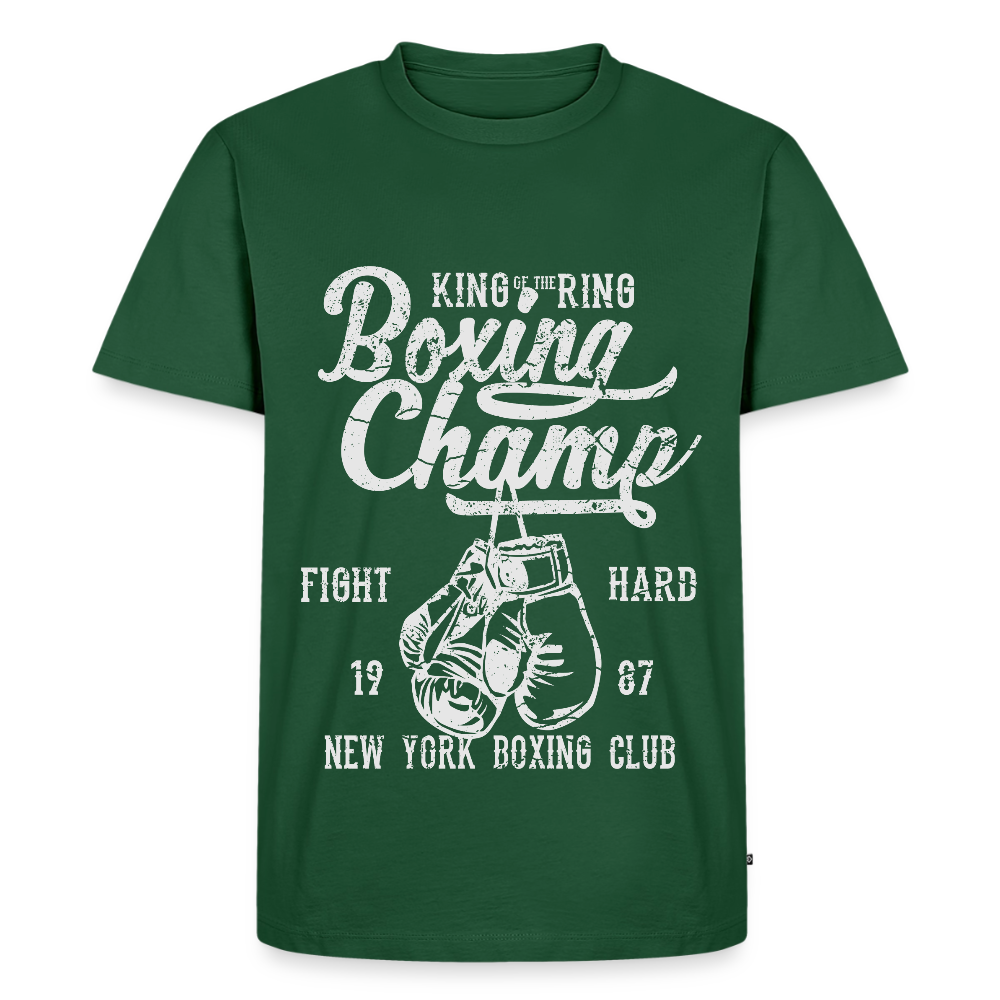 Boxing Champ Premium T-Shirt - bottle green