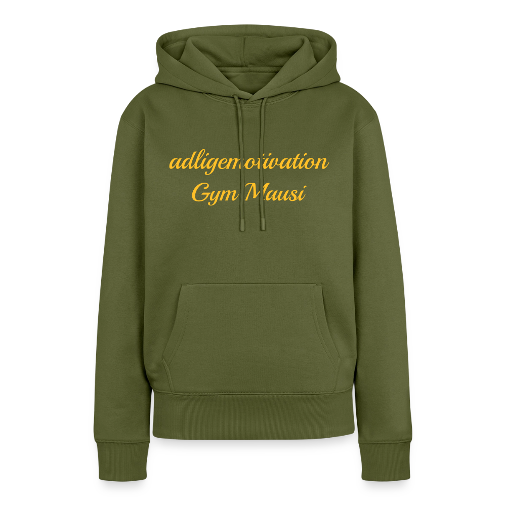 Gym Mausi Premium Hoodie - khaki