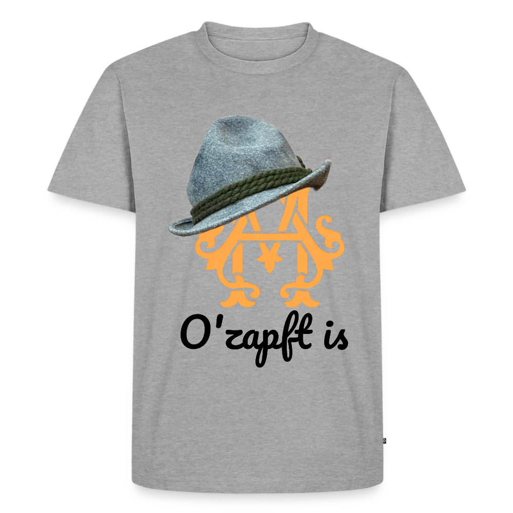 O´zapft is Premium T-Shirt - heather grey