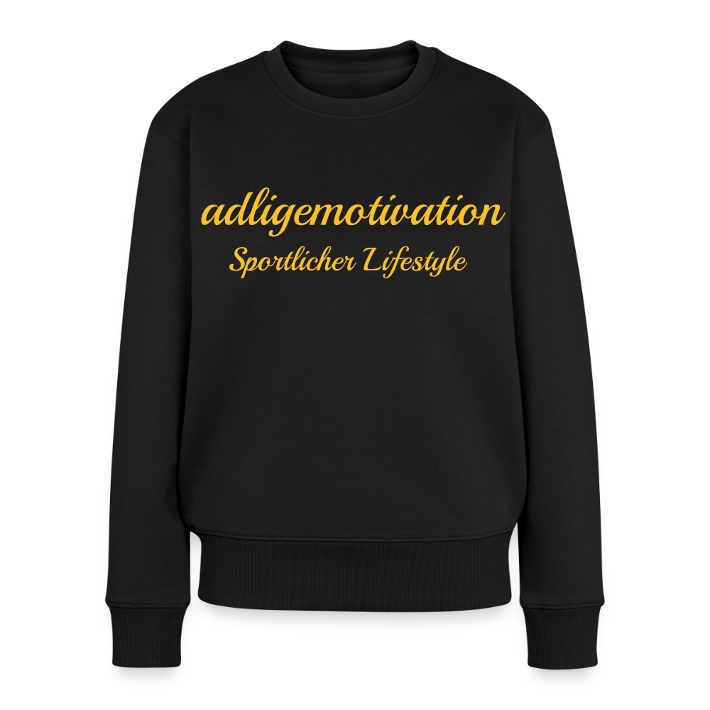 Sportlicher Lifestyle Premium Sweatshirt - black