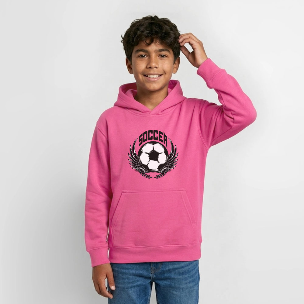 Soccer Hoodie Teenager - pink