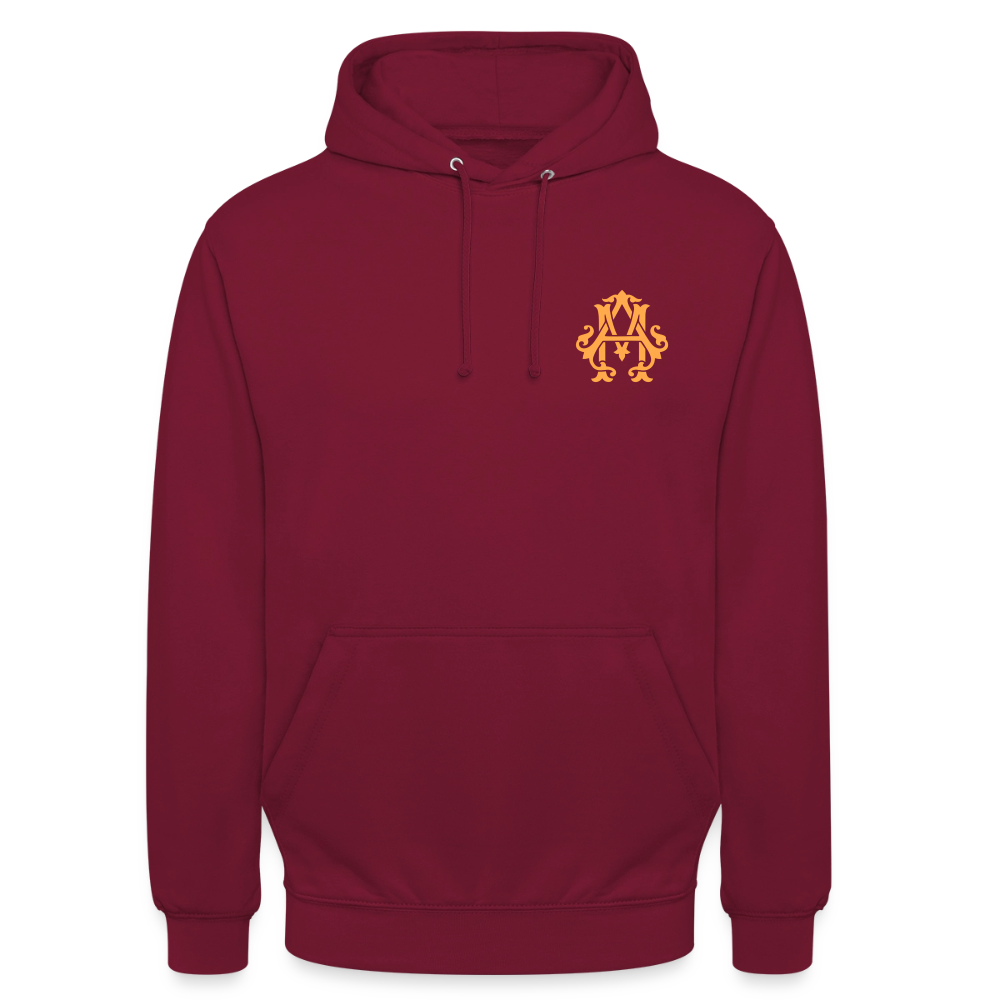 adligemotivations Logo Hoodie - bordeaux