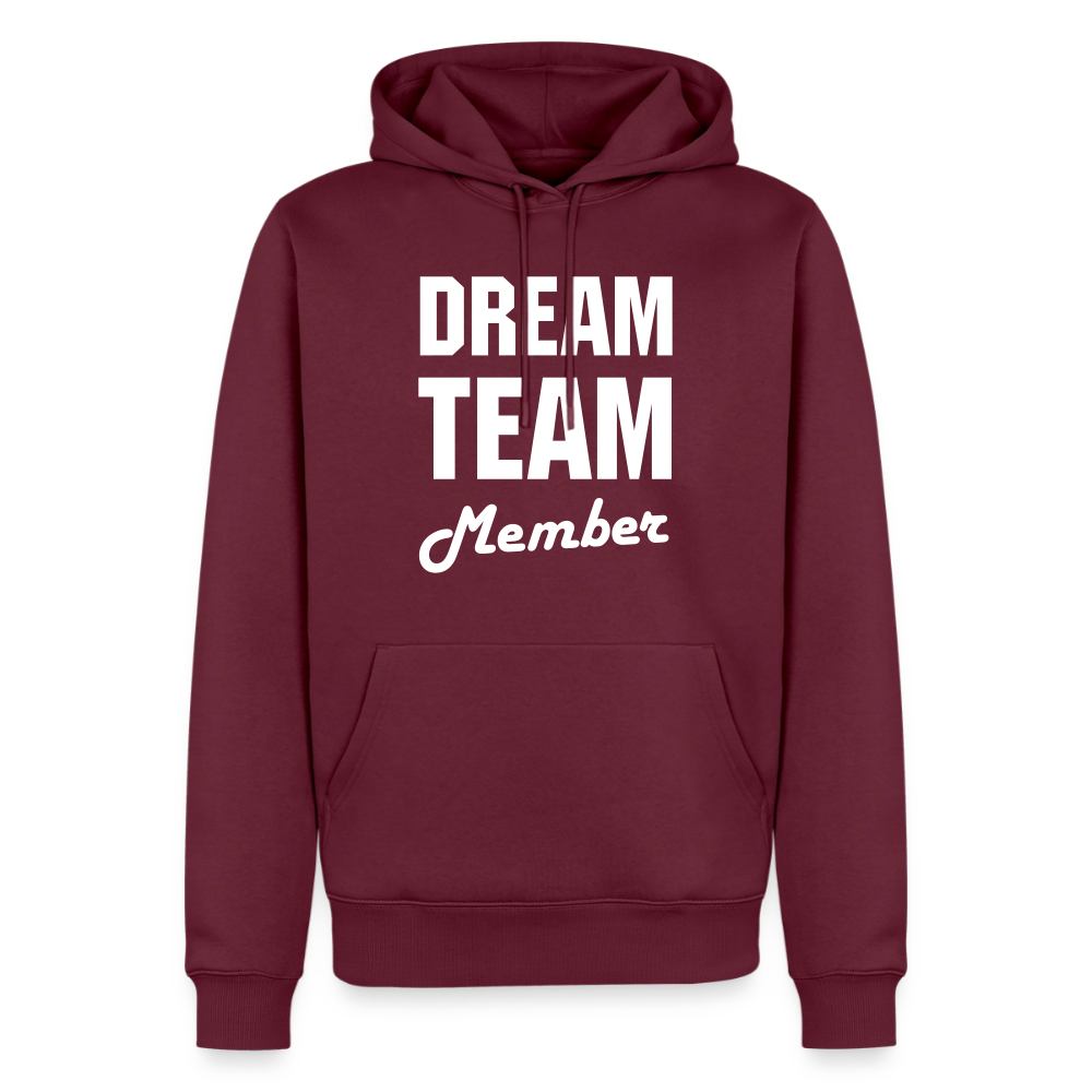 Dreamteam Premium Hoodie - burgundy