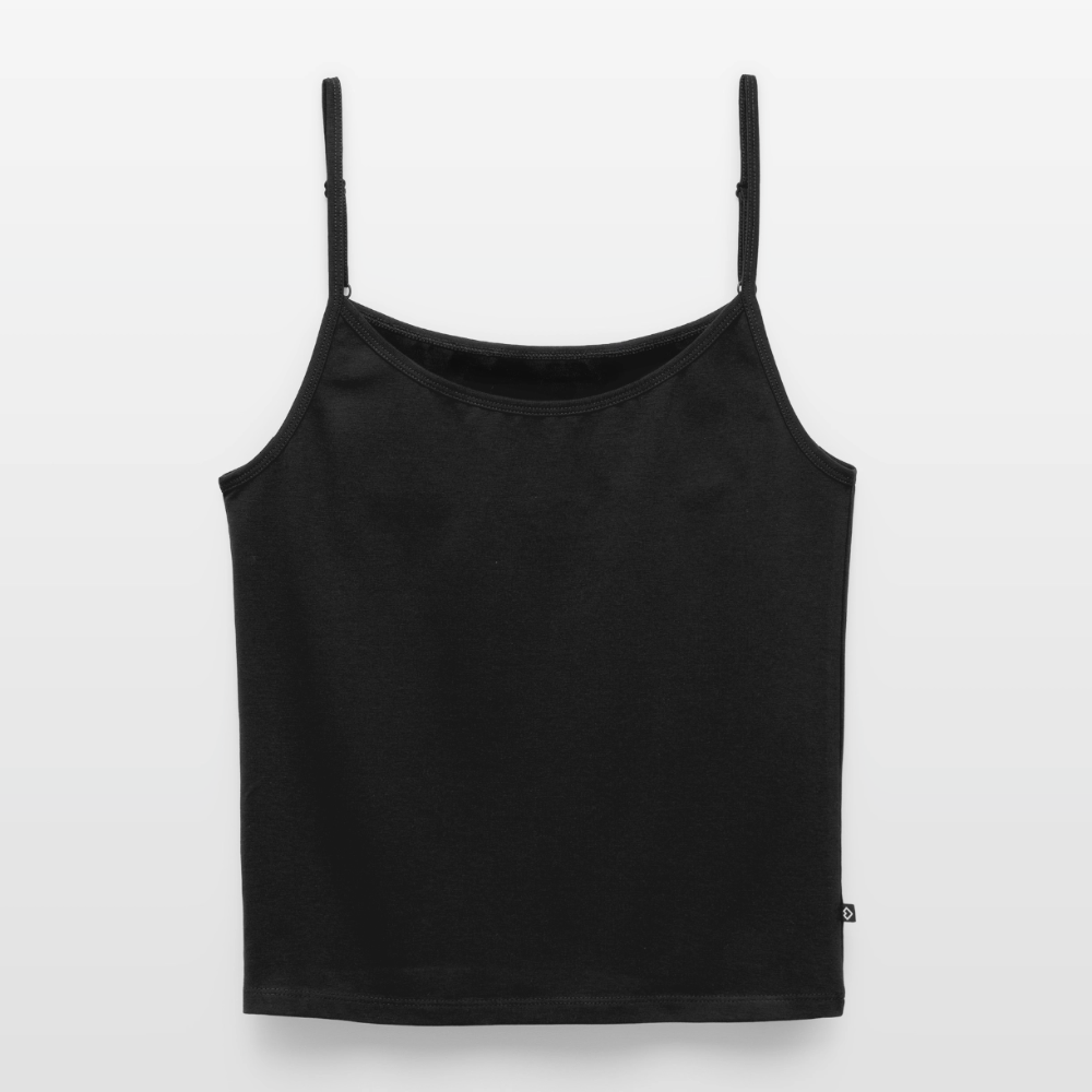 Premium Spaghetti Strap Top - black