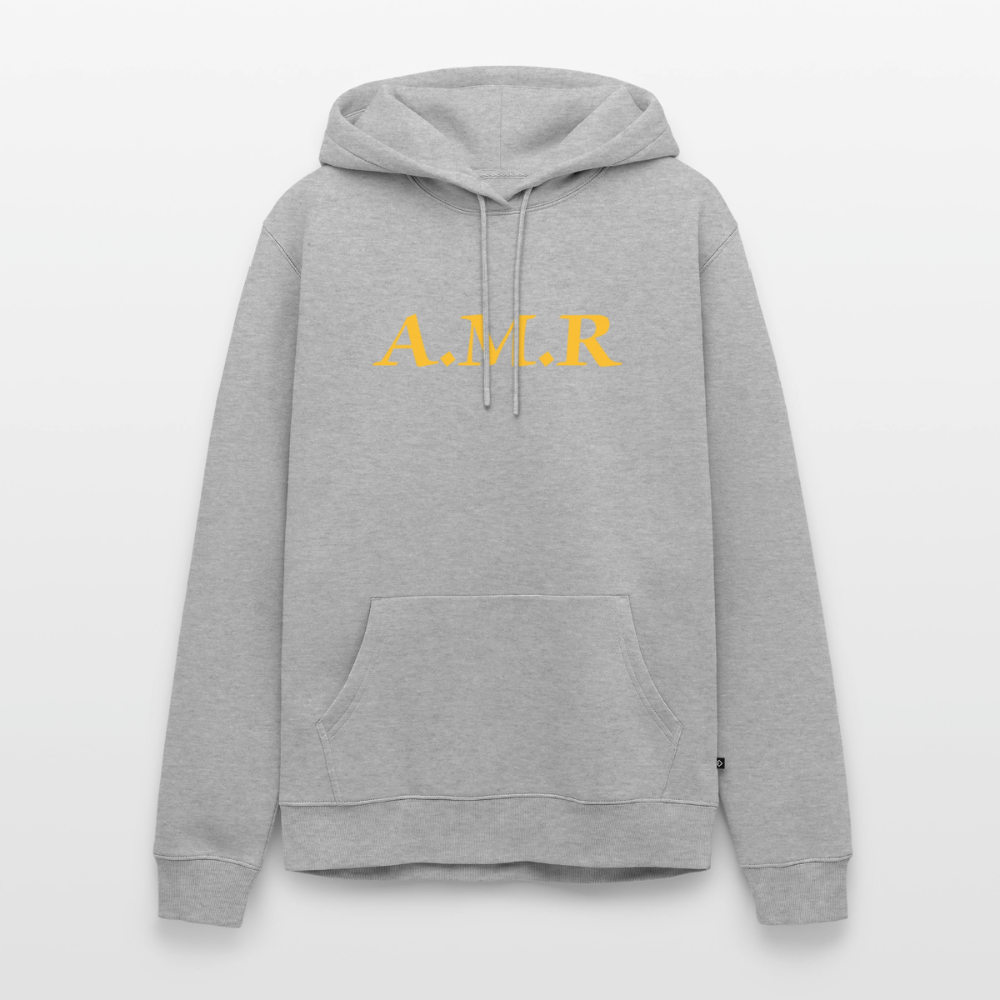 A.M.R Premium Hoodie - heather grey