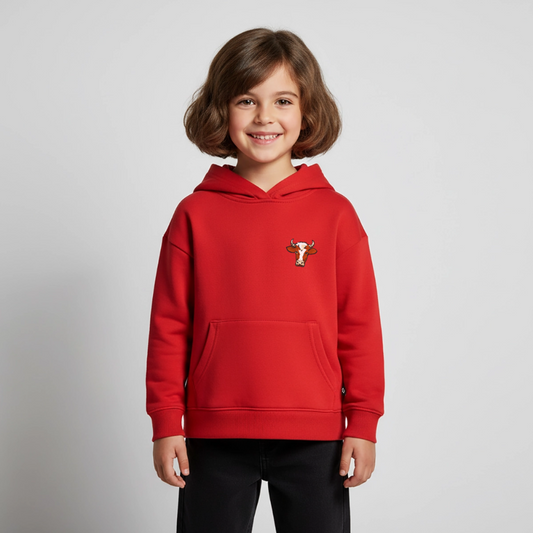 Bauernhof Premium Kinder Hoodie - red