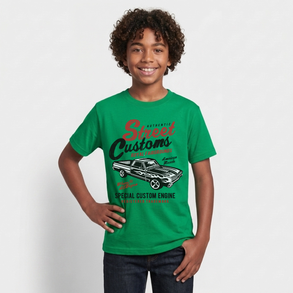 STREET CUSTOMS Teenager T-Shirt - kelly green