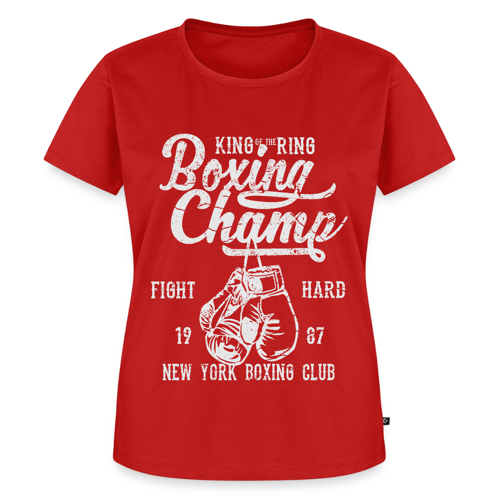 Boxing Champ Premium T-Shirt - red