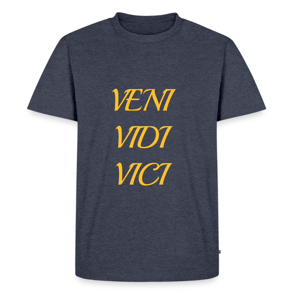 Veni, vidi, vici Premium T-Shirt - heather denim
