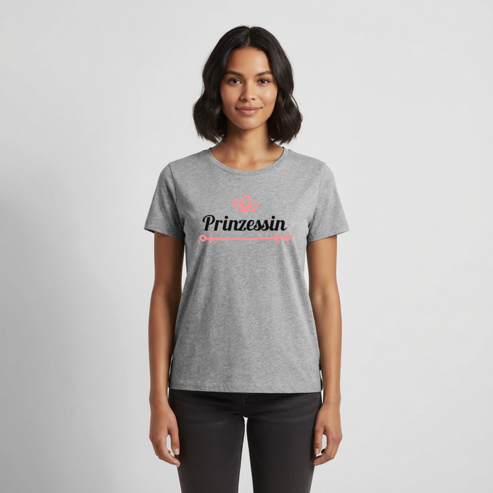 Prinzessin Premium T-Shirt - heather grey