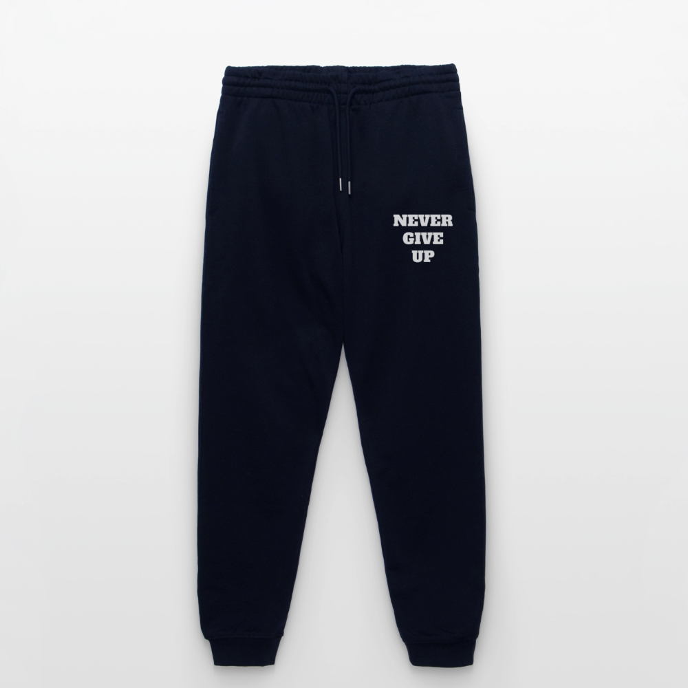 NEVER GIVE UP Premium Jogginghose - navy