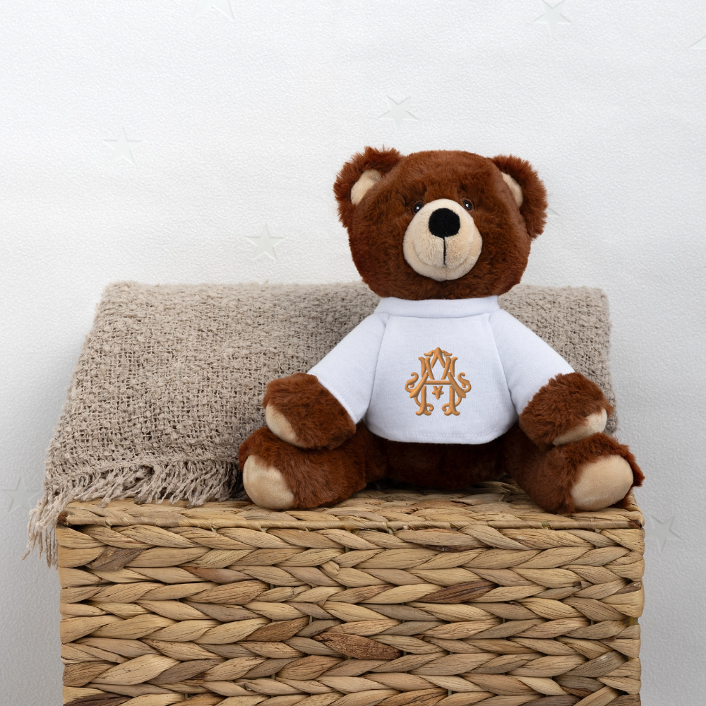 Teddy Bear adligemotivation - white