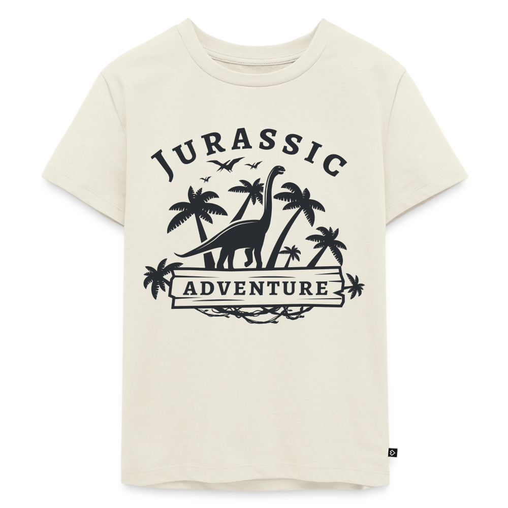 Dinosaurier Premium Kinder T-Shirt - off white