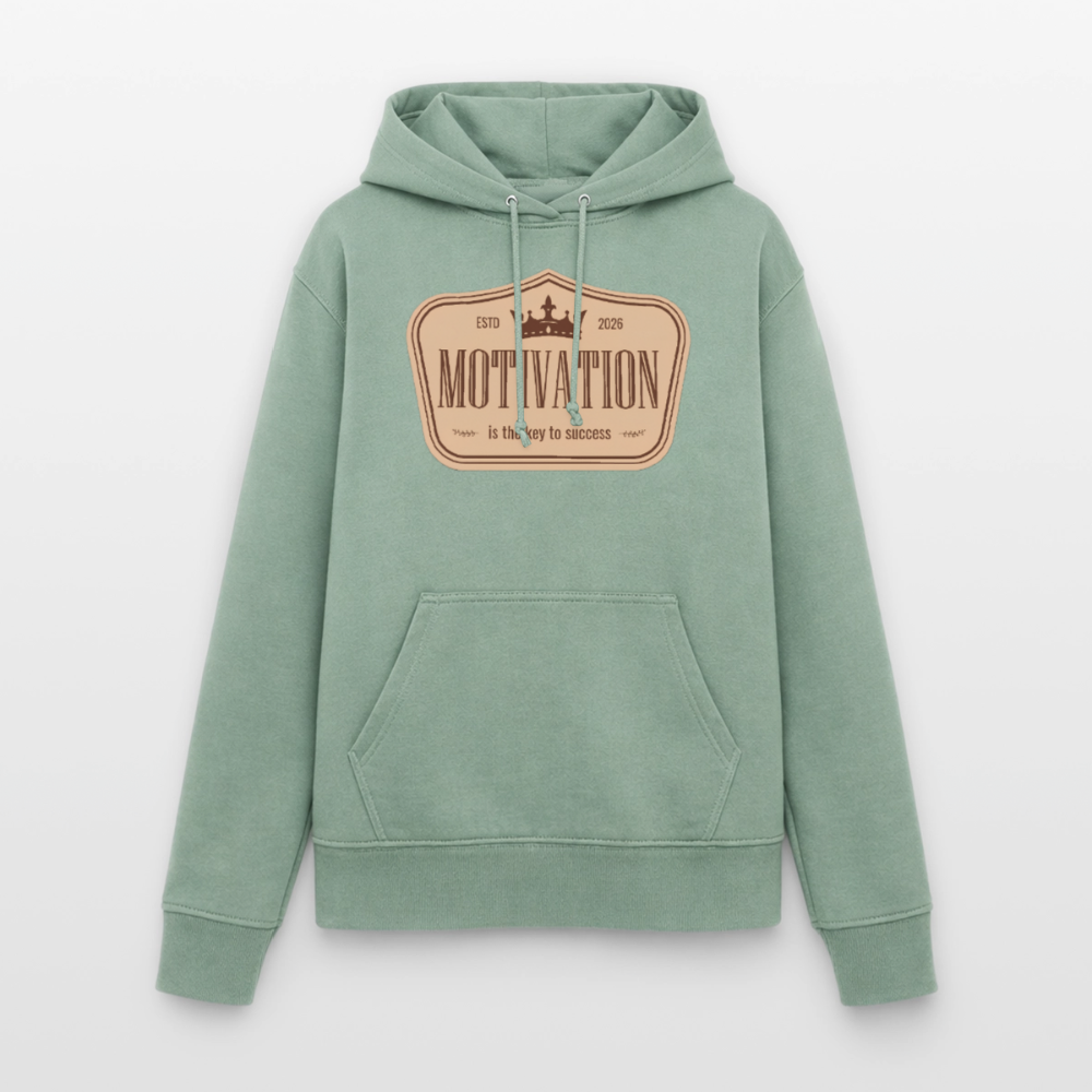 Motivations Hoodie Woman - steel green