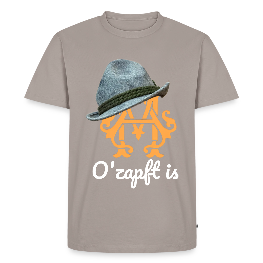 O´zapft is Premium T-Shirt - taupe