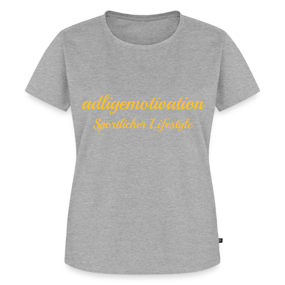 Sportlicher Lifestyle Premium T-Shirt - heather grey