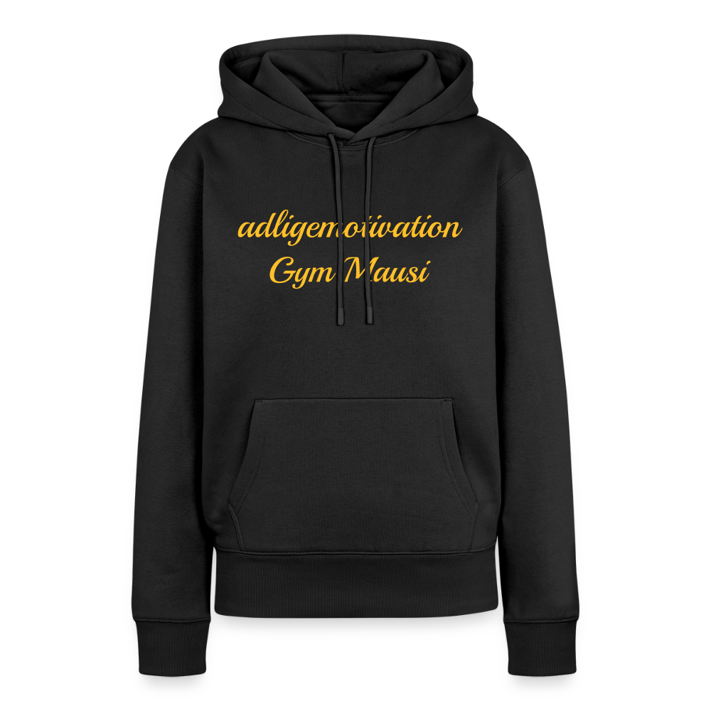 Gym Mausi Premium Hoodie - black