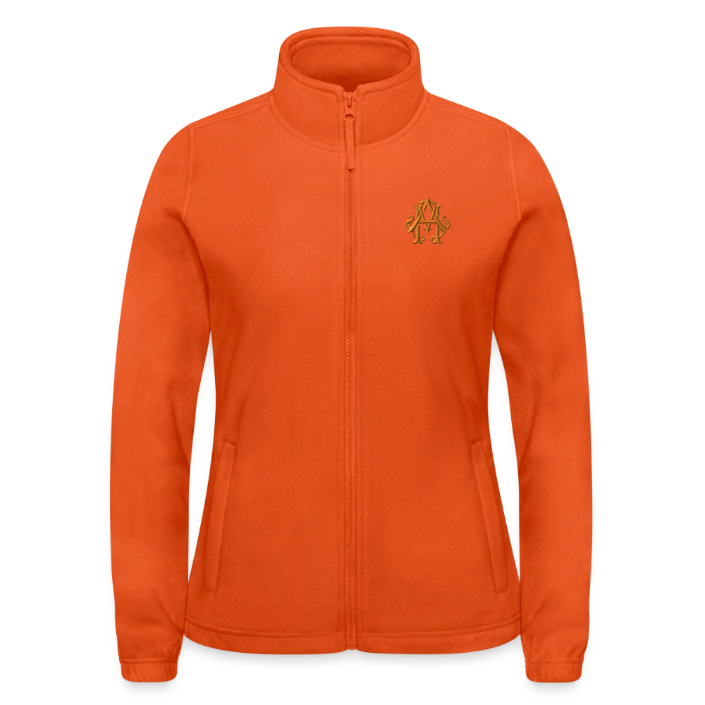 adligemotivation Fleecejacke North - orange