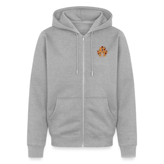 FAITH, HOPE, LOVE Premium Kapuzenjacke - heather grey
