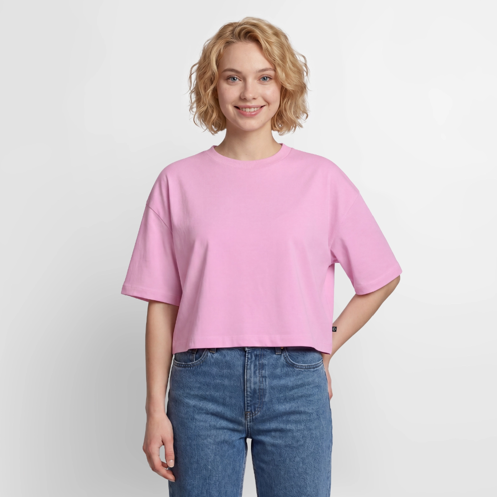 Cropped Premium T-Shirt - washed pink
