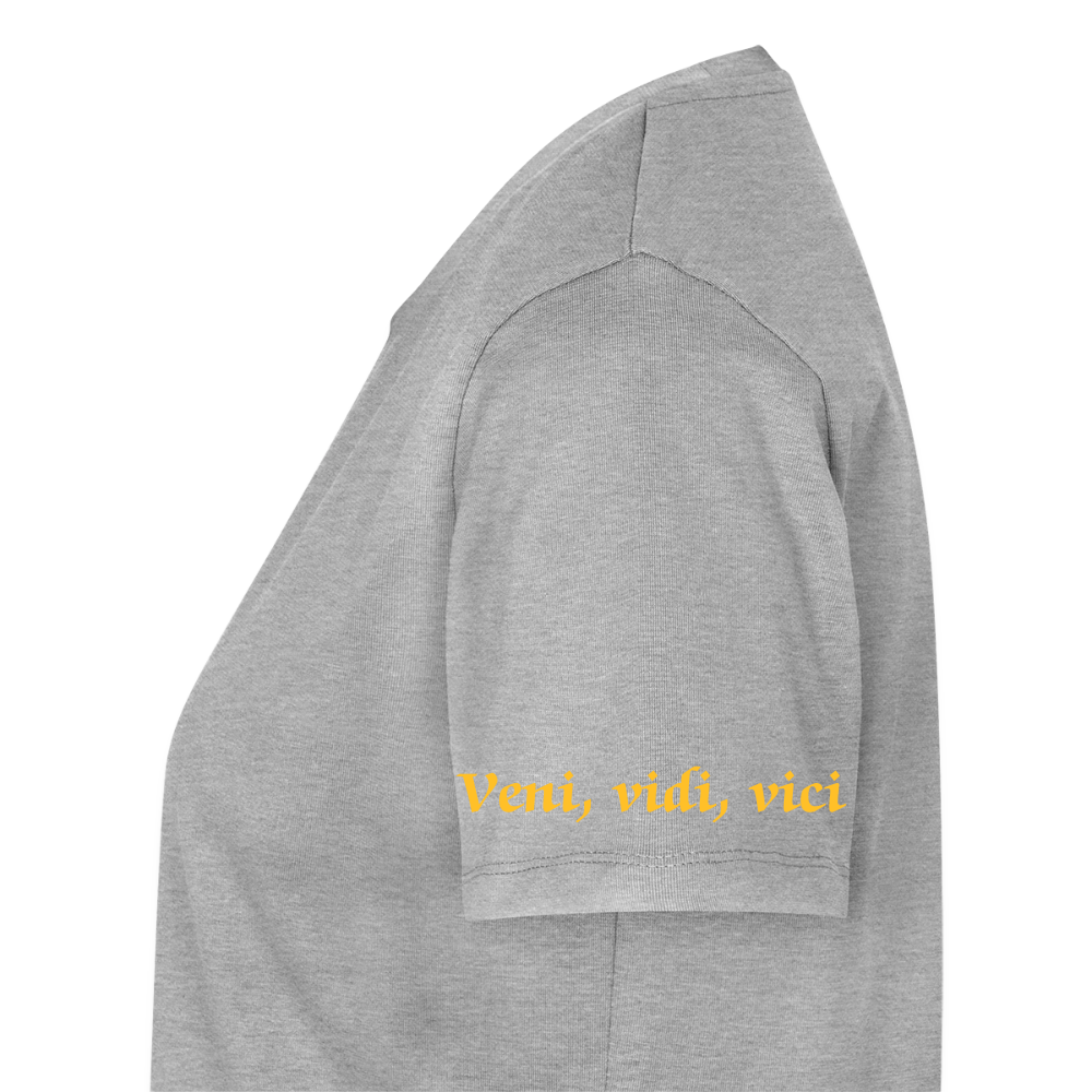 Veni, vidi, vici Premium T-Shirt Woman - heather grey