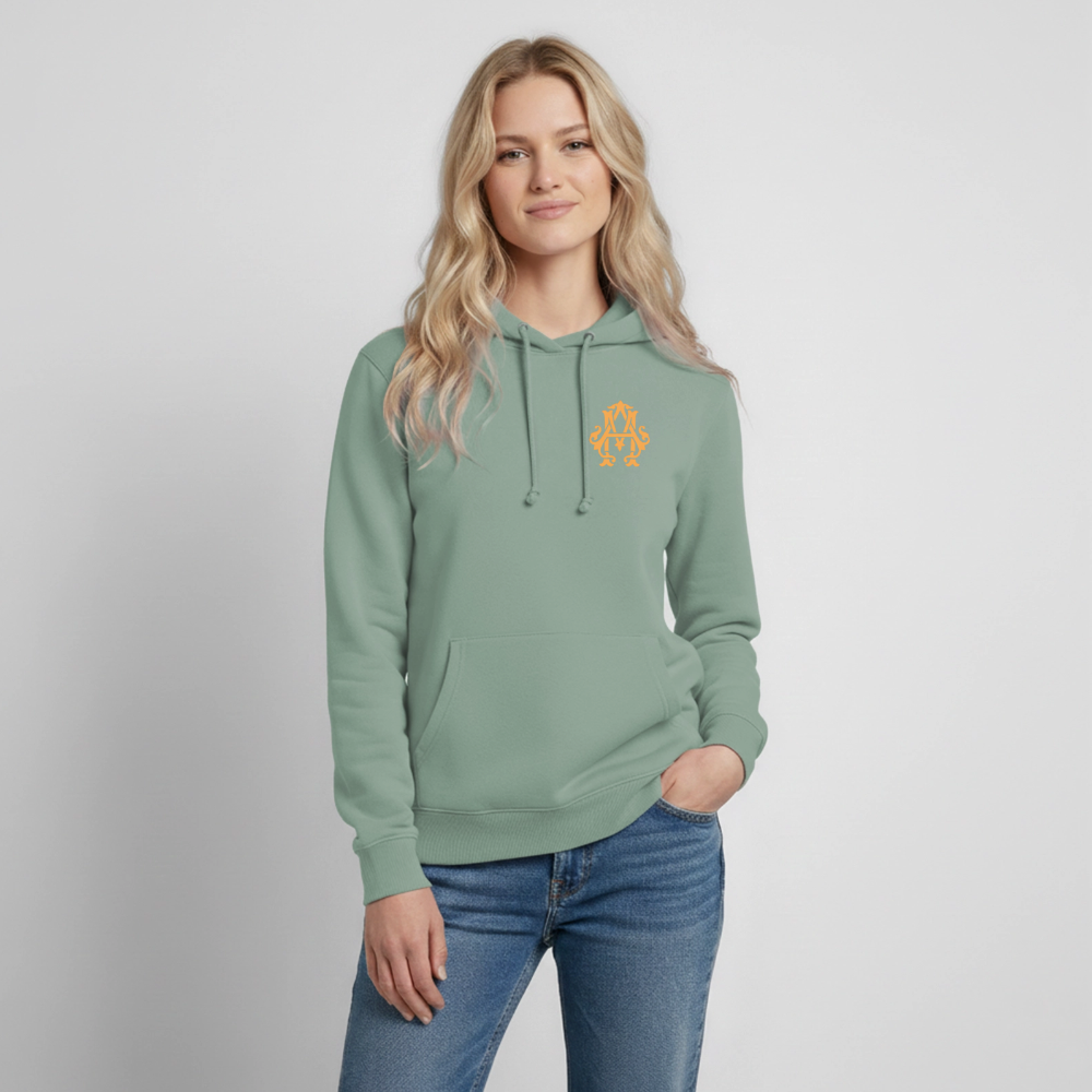 #TEAM adligemotivation Logo Hoodie - steel green