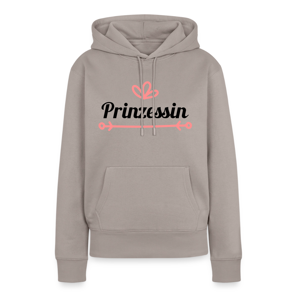 Prinzessin Premium Hoodie - taupe